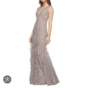 BCBGMAXAZRIA Lace Gown Dress
